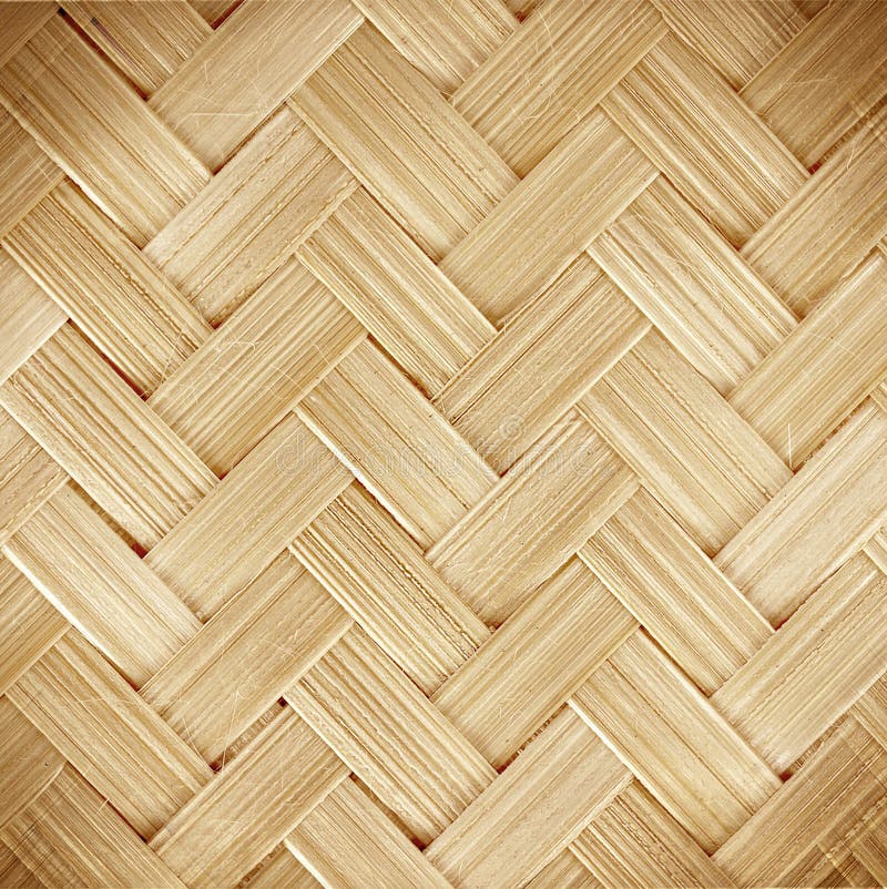 Feche acima do fundo de bambu tecido do teste padrão imagens de stock Feche acima do fundo de bambu tecido do teste padrão imagens de stock