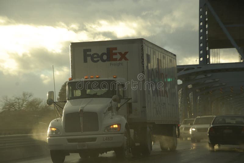 FEDERAL EXPRESS imagem editorial. Imagem de estados, alimentado 63426885