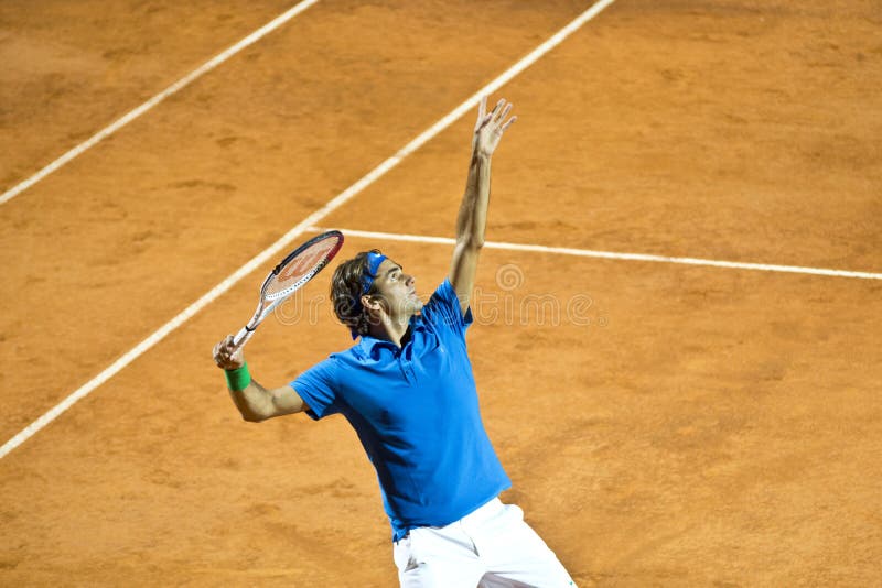 Federer roger стоковая фотография rf