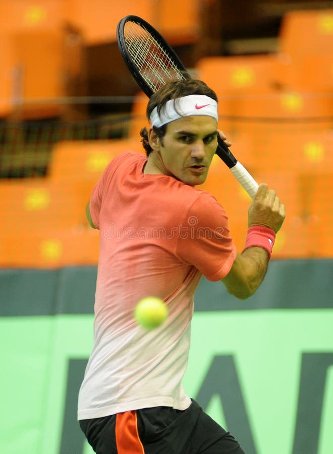 Federer roger стоковые фотографии rf