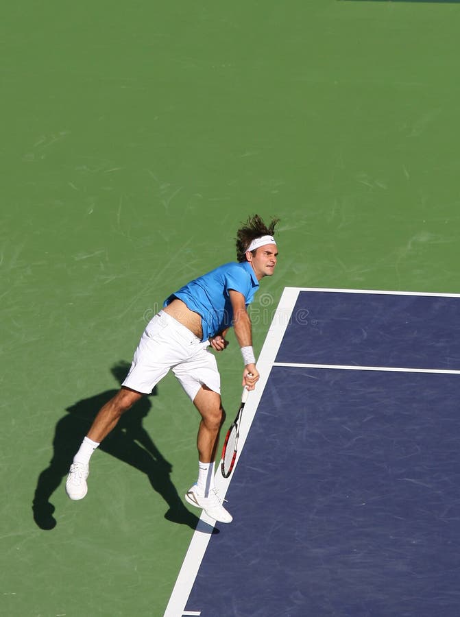 Federer roger стоковая фотография rf