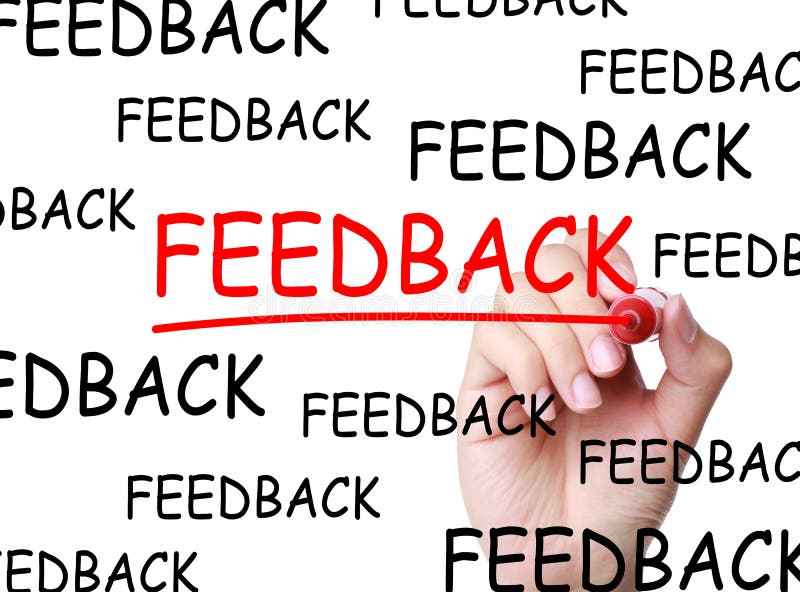 Hand writing Feedback concept with red marker on transparent wipe board. Board survey stock images, royalty-free photos and pictures