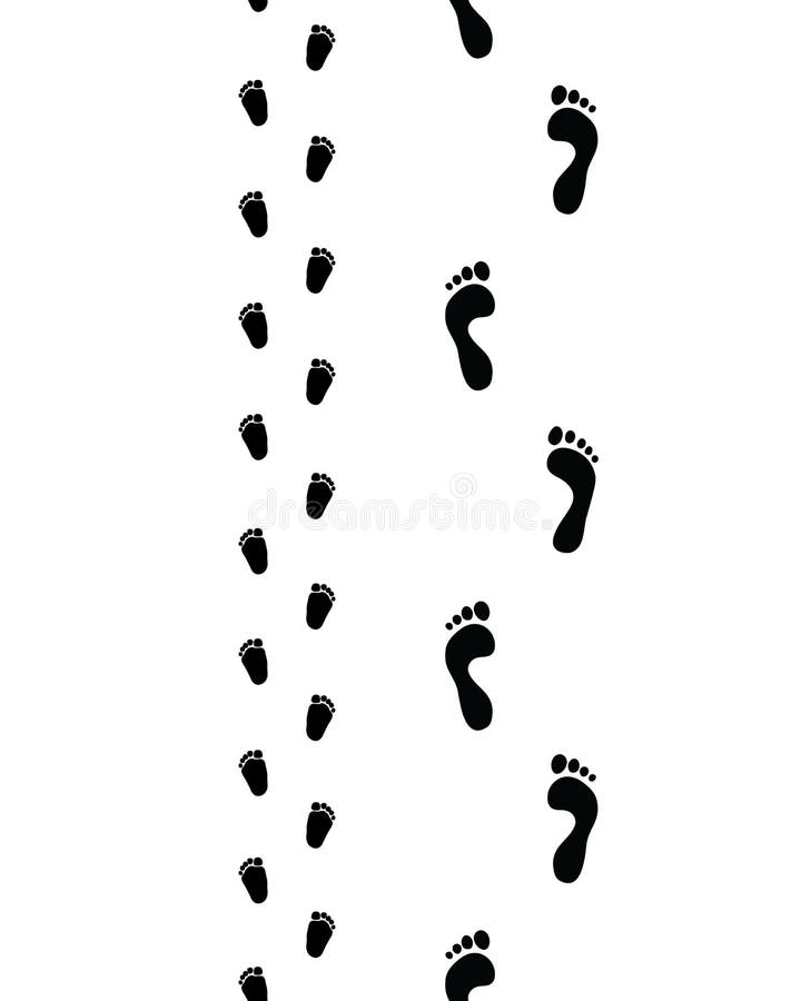 Feet and dog paws stock illustration. Illustration of poseidon 82645483