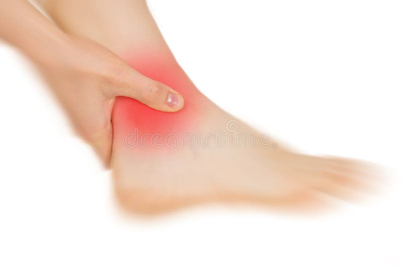 Feet Hurt, Shown Red, Keep Handed Stock Image Image of women, hand