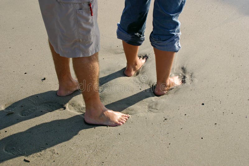 Feet in Sand