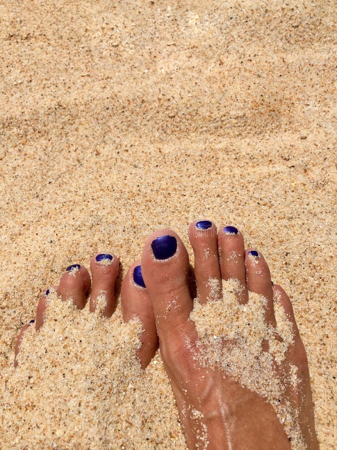 133 Painted Toe Nails Beach Stock Photos Free & RoyaltyFree Stock