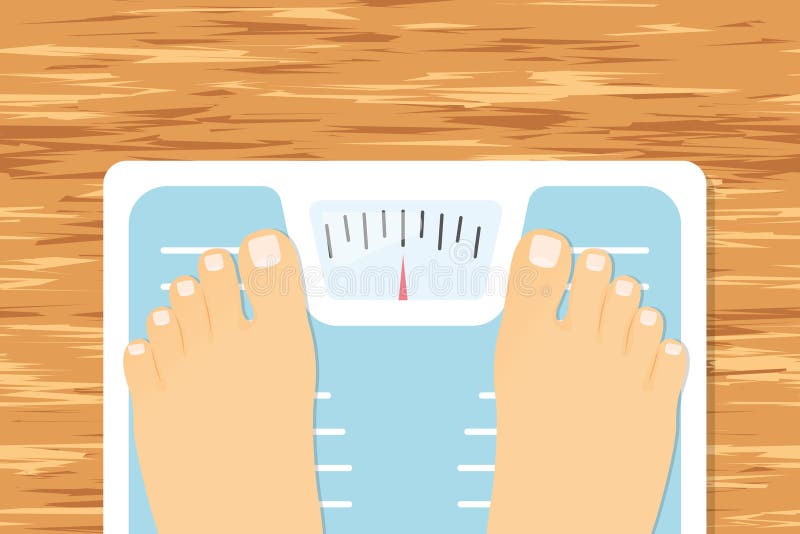 Feet On Scales Stock Photo - Download Image Now - Bathroom Scale, Weight  Scale, High Angle View - iStock