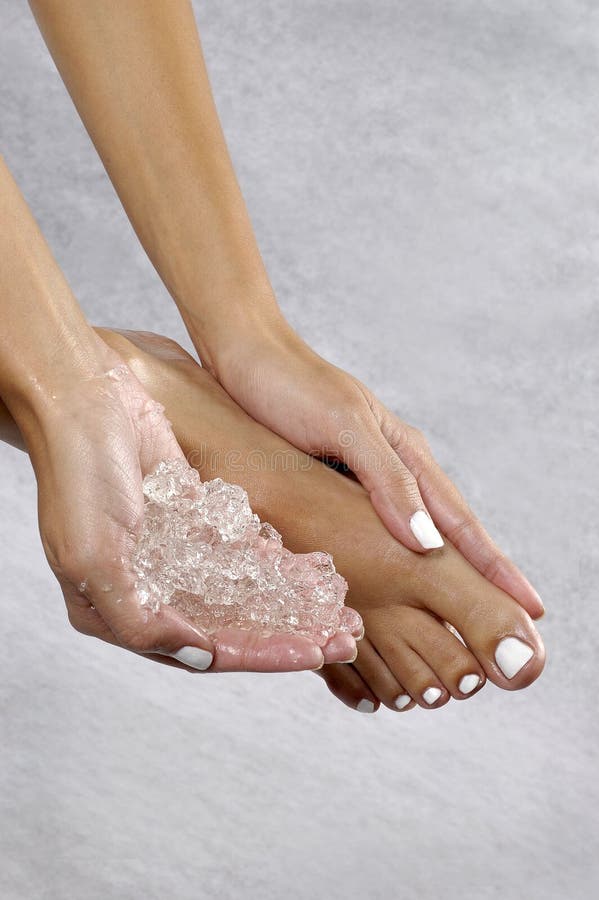 Feet Treatment stock image. Image of circulation, cosmetic 14744049
