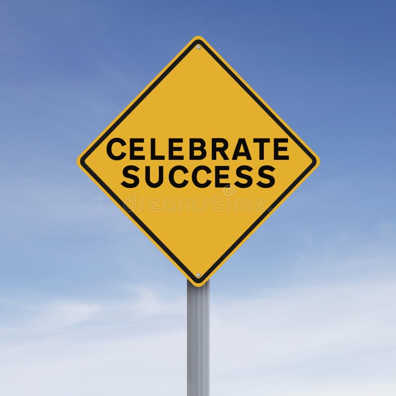 Feiern Sie Erfolg