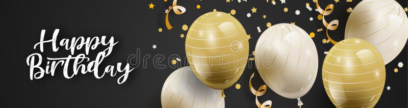 Feierparteihintergrund mit den wei?en und goldenen Ballonen und Serpentin lizenzfreie abbildung Feierparteihintergrund mit den wei?en und goldenen Ballonen und Serpentin lizenzfreie abbildung