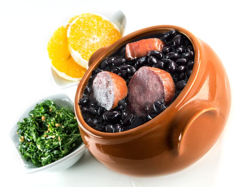Feijoada, Brasilianische Traditionelle Mahlzeit. Stockbild - Bild von ... Feijoada, Brasilianische Traditionelle Mahlzeit. Stockbild - Bild von ...