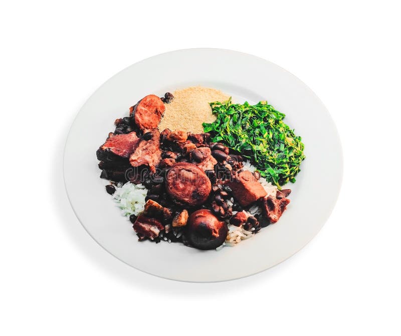 Feijoada, cucina brasiliana tipica fotografia stock Feijoada, cucina brasiliana tipica fotografia stock
