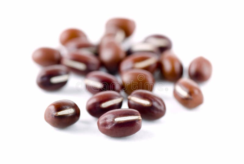 Feijões Azuki fotos de stock royalty free