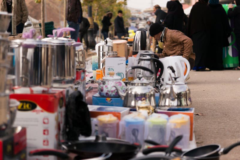 FEIRA DA LADRA MÉDIO ORIENTE IRAQUE fotos de stock royalty free