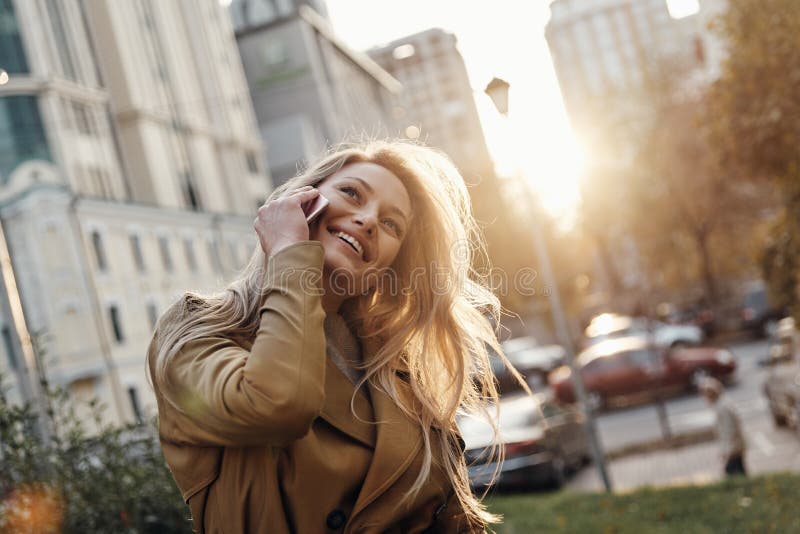 Felice di sentirlo! fotografie stock libere da diritti