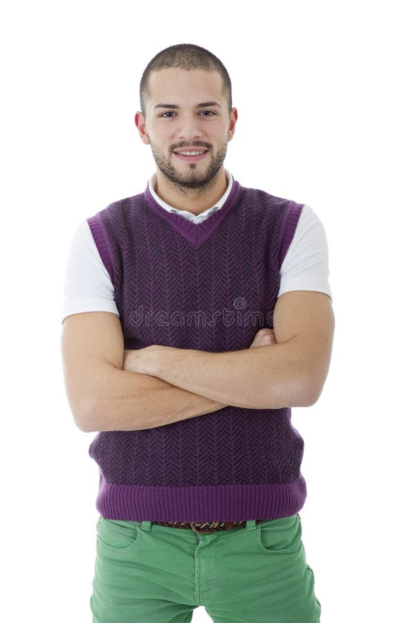 Felice uomo informale immagine stock Felice uomo informale immagine stock