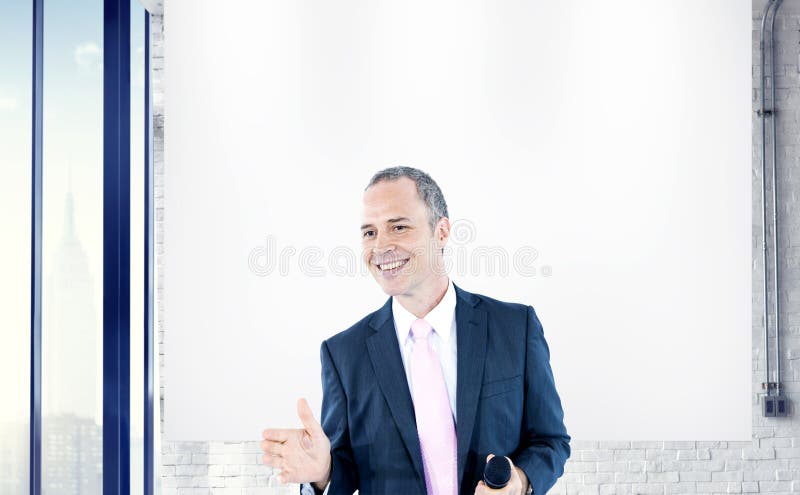 Felicidade do sucesso de Executive Aspirations Professional do homem de negócios imagem de stock Felicidade do sucesso de Executive Aspirations Professional do homem de negócios imagem de stock