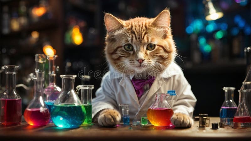 Lab coat for cat sales