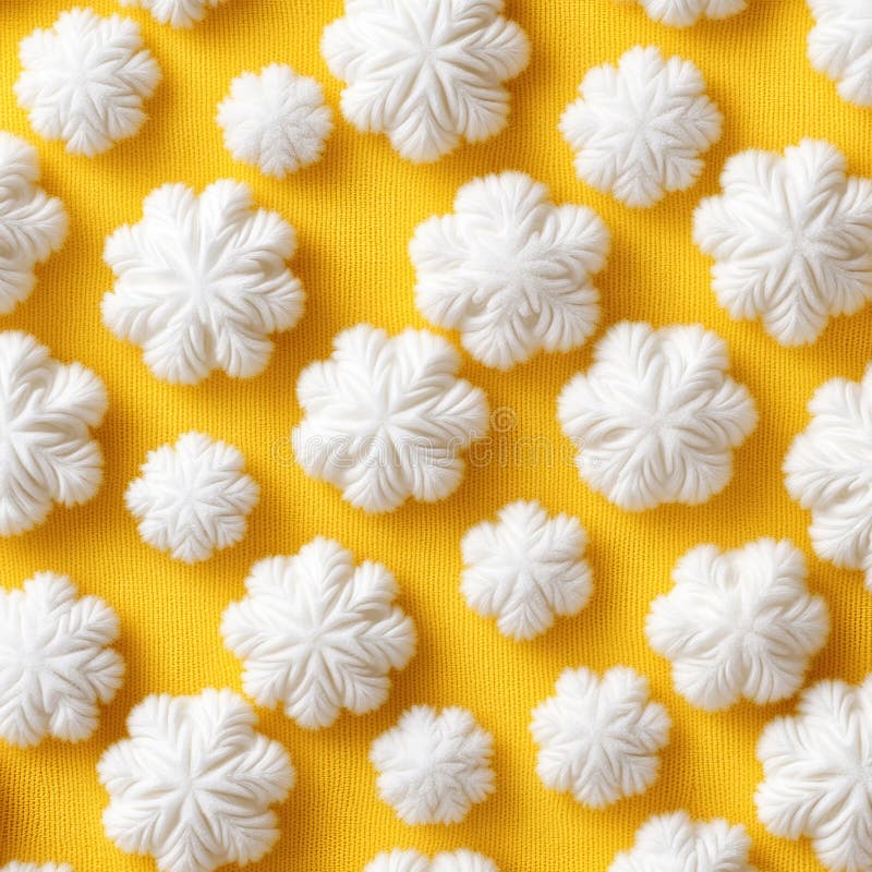 Feliz año nuevo feliz de navidad. fondo amarillo las copas de nieve blancas se acercan. Navidad feliz año nuevo. fondo amarillo de color blanco de navidad copos de nieve cerrar. fondo de copo de nieve monocromo de fondo oro de lujo capa capa copas de nieve espacio de copia