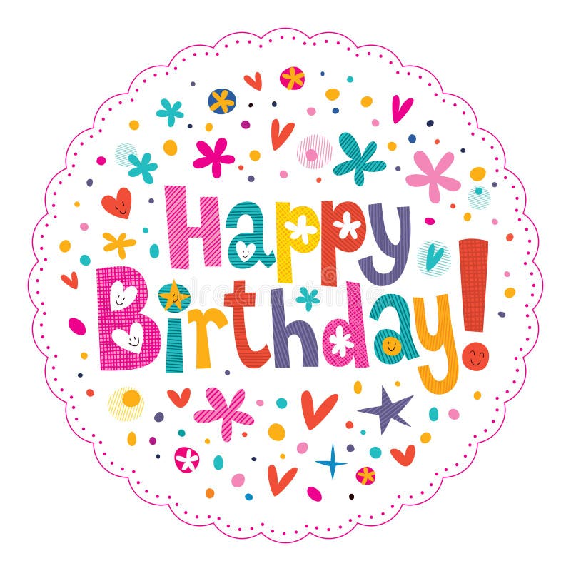 Feliz cumpleaños libre illustration Feliz cumpleaños libre illustration