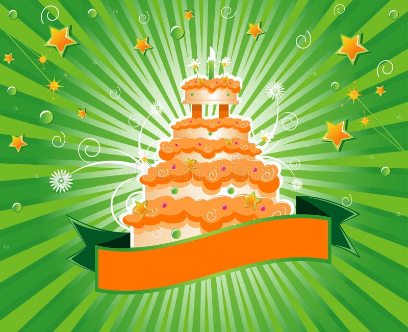 Feliz cumpleaños ilustración del vector Feliz cumpleaños ilustración del vector
