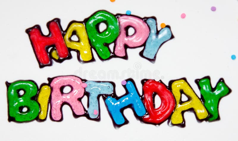Feliz cumpleaños imagenes de archivo Feliz cumpleaños imagenes de archivo
