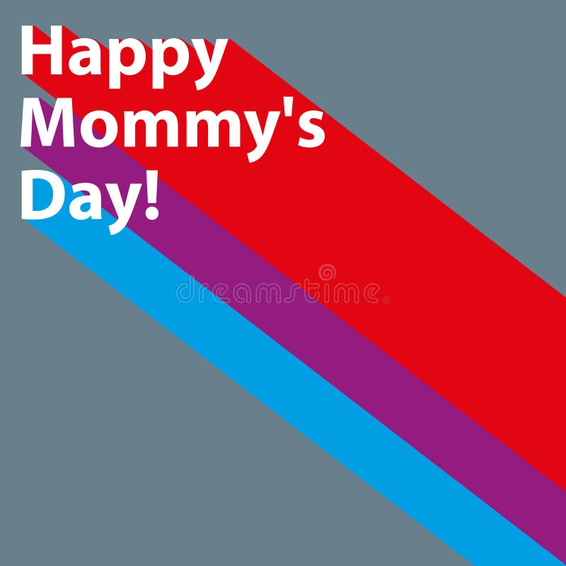 Feliz día de mamá en gris imagenes de archivo