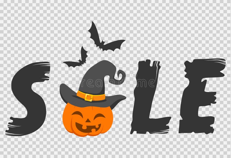 Banner De Texto Halloween Feliz Com Estilo De Pincel Isolado Em