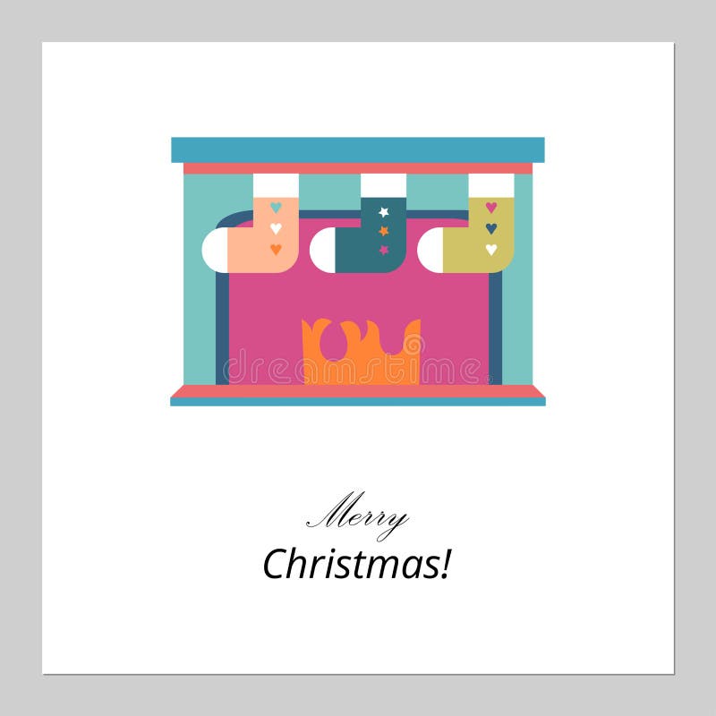 Feliz Navidad, diseño de tarjeta de la Feliz Año Nuevo Calcetines planos abstractos de Navidad en símbolo tradicional de las vaca libre illustration Feliz Navidad, diseño de tarjeta de la Feliz Año Nuevo Calcetines planos abstractos de Navidad en símbolo tradicional de las vaca libre illustration