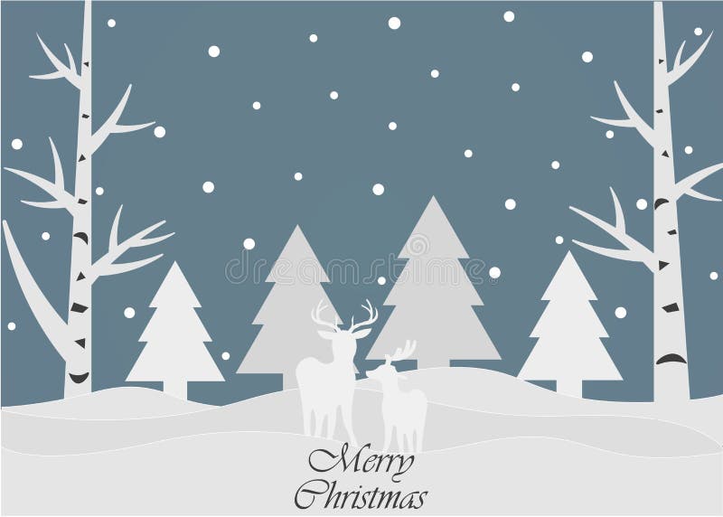Feliz Navidad y Feliz Año Nuevo Ilustración del vector ilustración del vector