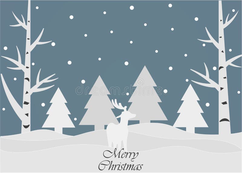 Feliz Navidad y Feliz Año Nuevo Ilustración del vector ilustración del vector