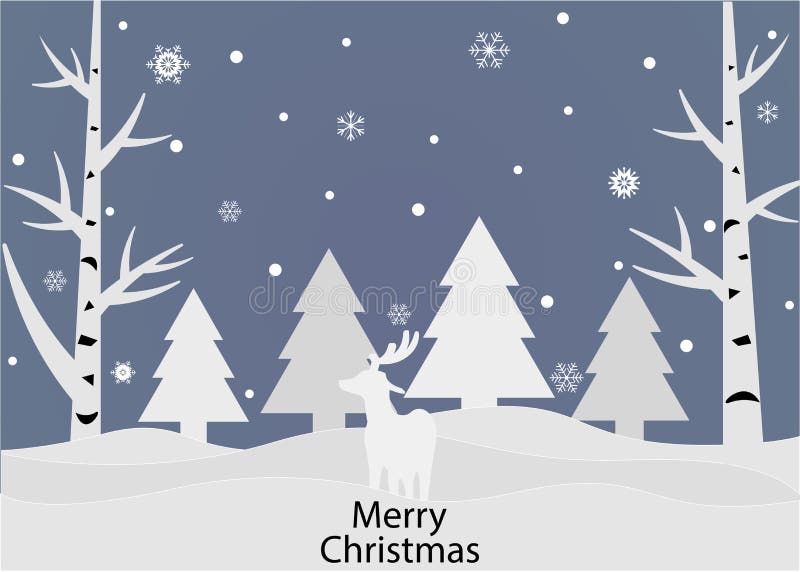 Feliz Navidad y Feliz Año Nuevo Ilustración del vector stock de ilustración