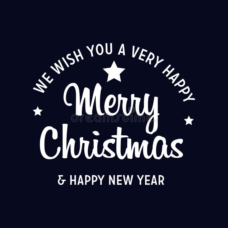 Feliz Navidad y Feliz A?o Nuevo 2019 ilustración del vector Feliz Navidad y Feliz A?o Nuevo 2019 ilustración del vector