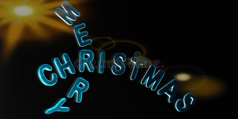 Feliz texto navideño mostrado en fondo abstracto de luz solar