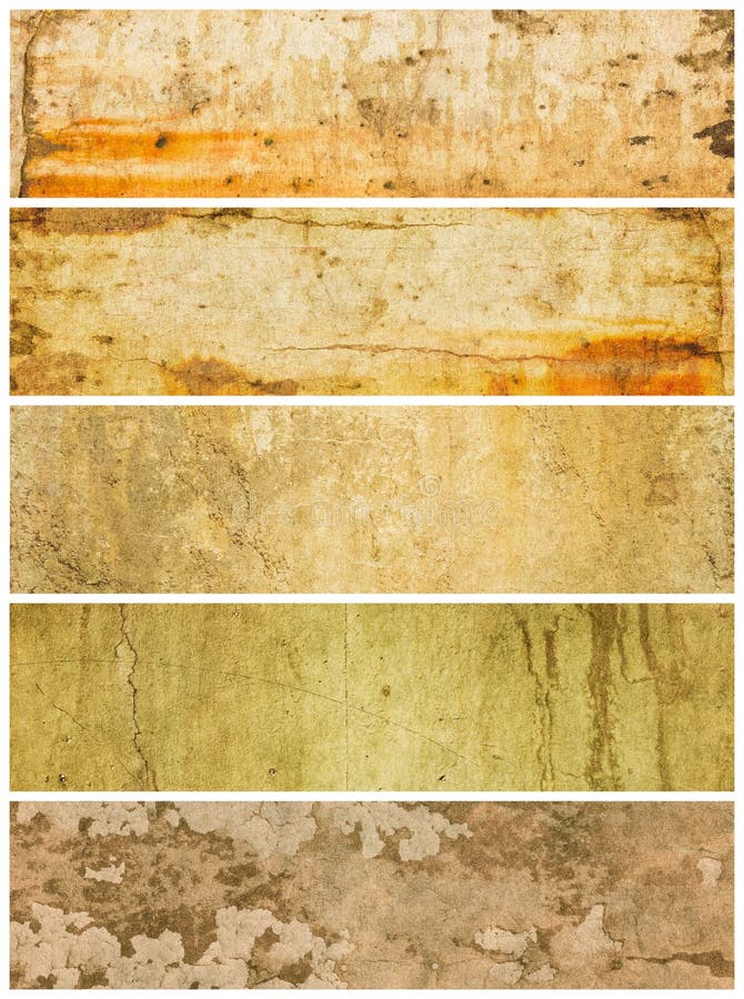 fem texturerade grungepaneler vektor illustrationer fem texturerade grungepaneler vektor illustrationer