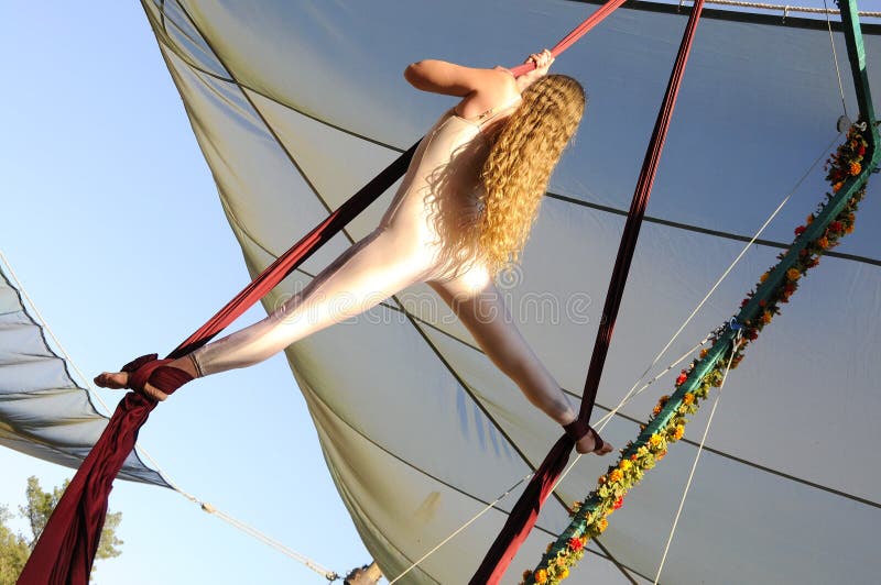 Female Aerial Acrobatics 1