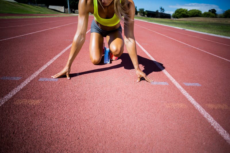 Фото вектор старт. Ready to run