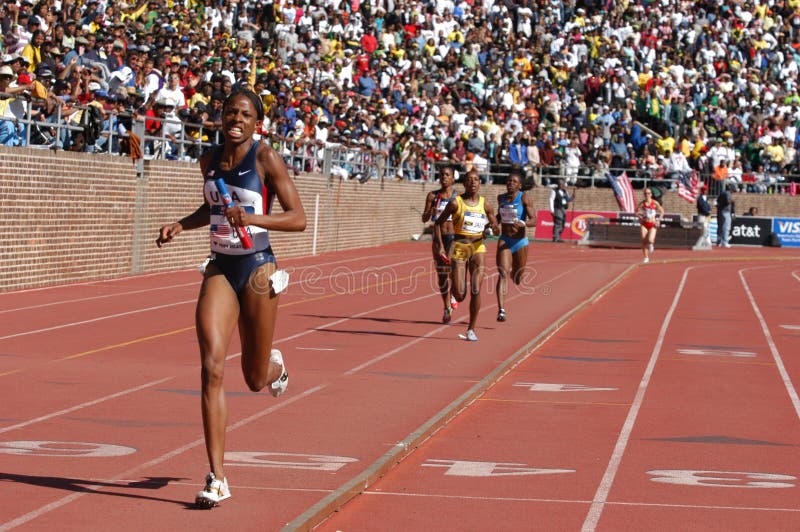 Female athletic race stock photography Female athletic race stock photography