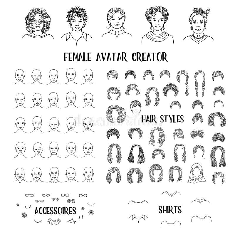 User Avatars — Customizable Vector Profile Pictures