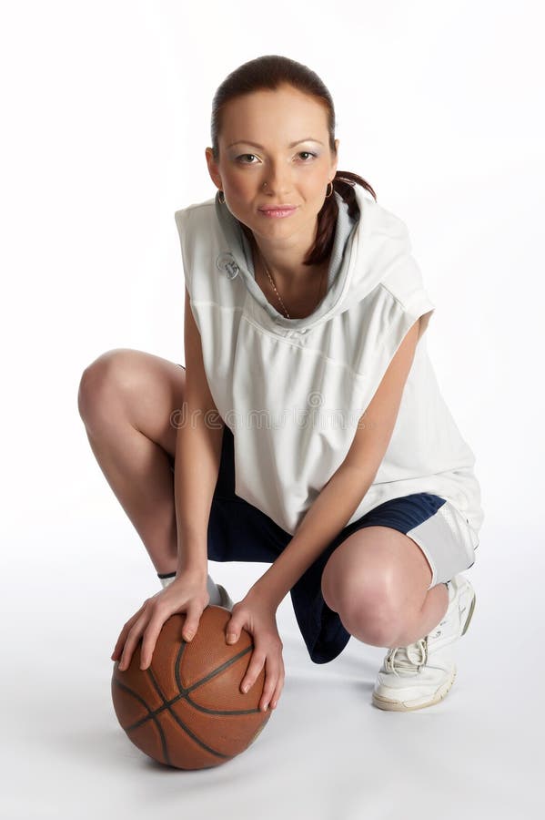 Female basket ball player