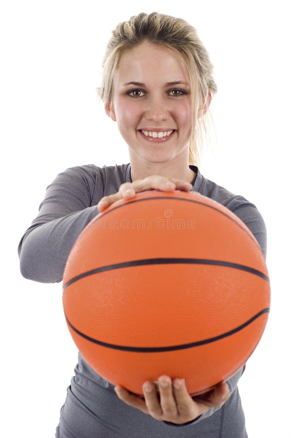 Basketball Girl stock photo. Image of sport, health, player 12287306