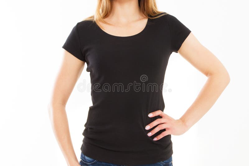 Download 3 606 Black Shirt Mockup Female Photos Free Royalty Free Stock Photos From Dreamstime