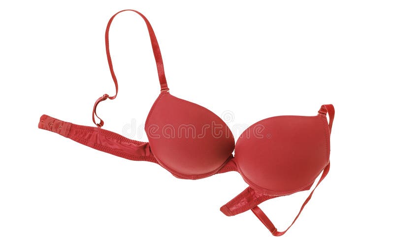 Female bra in a gift box. stock photo. Image of classic - 129357358