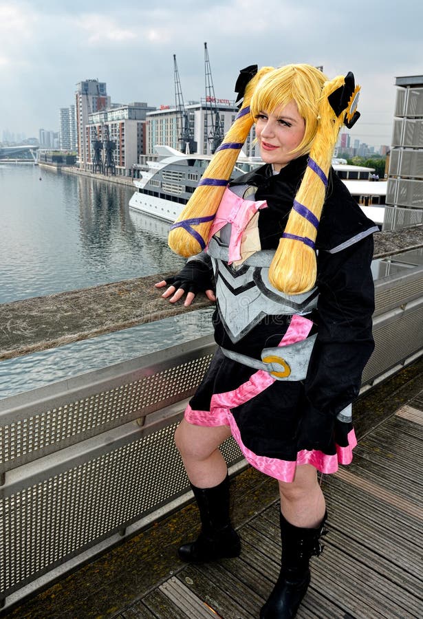 Cosplay Victoria Dock Mcm Comic Con London Editorial Photo Image 