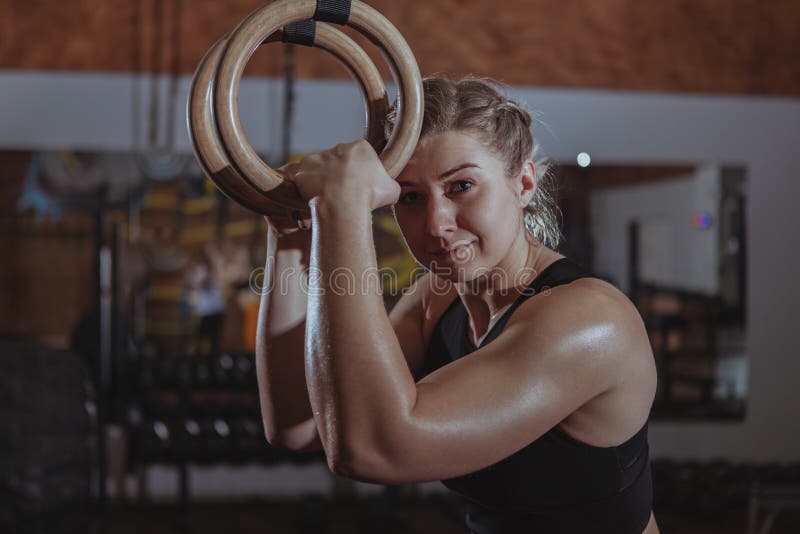 982 Rings Gym Woman Stock Photos, High-Res Pictures, and Images - Getty  Images