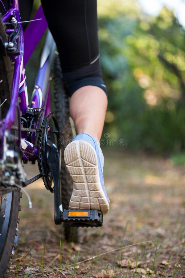 Female Cyclist Cycling in Countryside Stock Photo Image of cycling