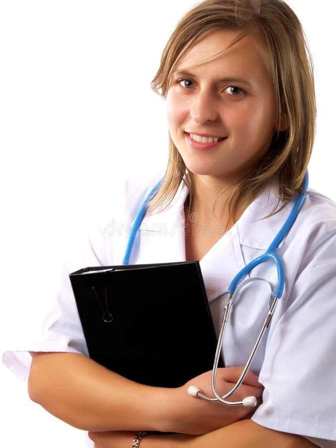 Female doctor royalty free stock image