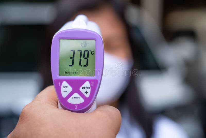 Artificial Body Temperature 36 7 C Non-contract Infrared Human Body Thermometer To Show Body Temperature