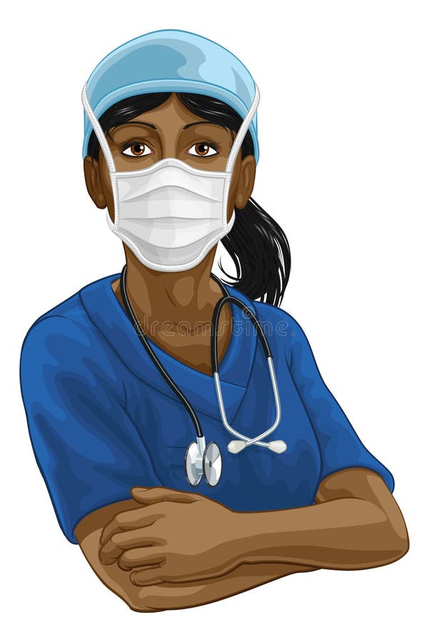 Custom Cartoon Doctor Nurse Enfermera En Apuros Toiletry Bag Women