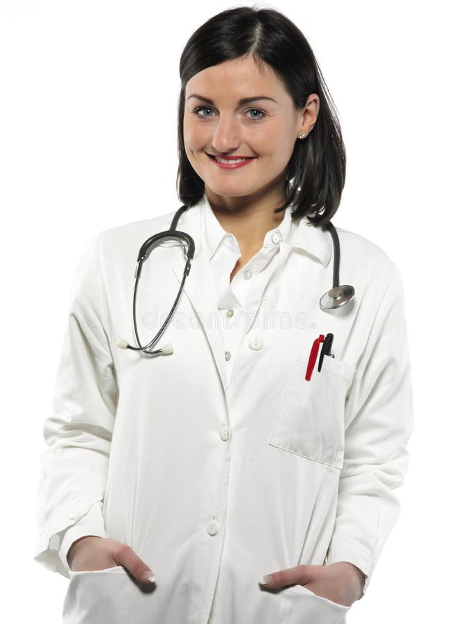Female Doctor With Stethoscope Picture. Image 8864526